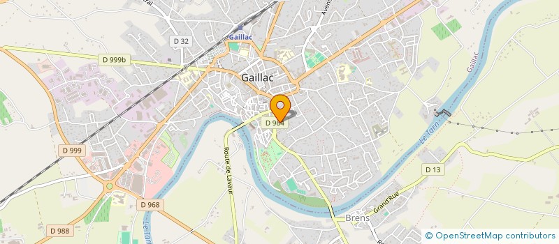 localisation de l'entreprise SCI L'EMBELLIE à GAILLAC