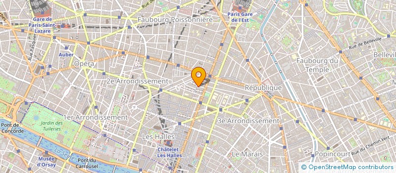 localisation de l'entreprise SCI L'EMERAUDE à PARIS