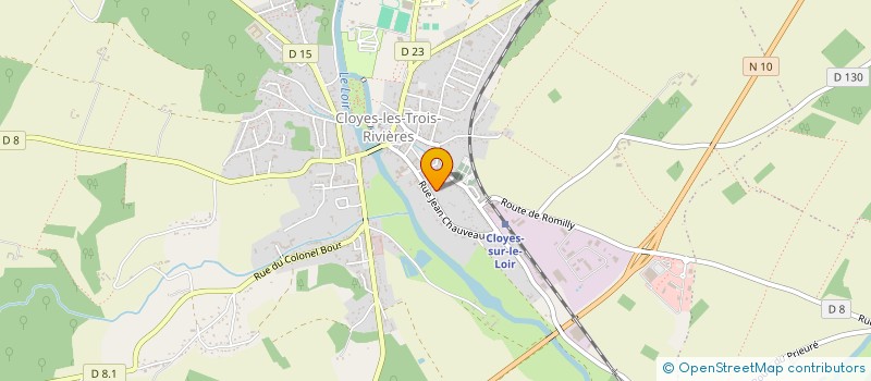localisation de l'entreprise SCI L'EMINIAD à CLOYES-LES-TROIS-RIVIERES