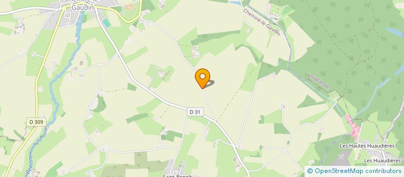 localisation de l'entreprise SCI L'EMIRIANLINE  FILLE SUR SARTHE