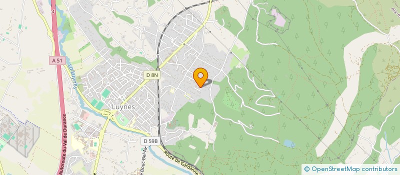 localisation de l'entreprise SCI L'EMPYREE 2 à AIX-EN-PROVENCE