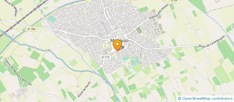 localisation de l'entreprise SCI L ENCLOS  MAUGUIO