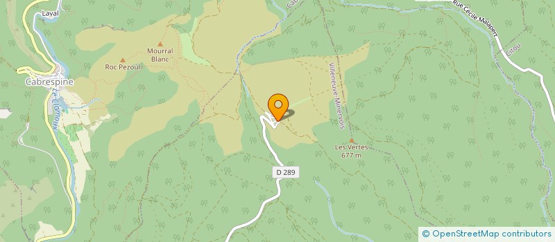 localisation de l'entreprise SCI L'ENCLOS  VILLENEUVE-MINERVOIS