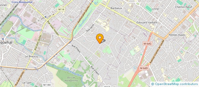 localisation de l'entreprise SCI L ENCLOS à CROIX