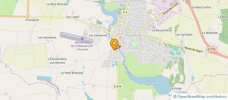 localisation de l'entreprise SCI L'ENCLOS à OMBREE D'ANJOU