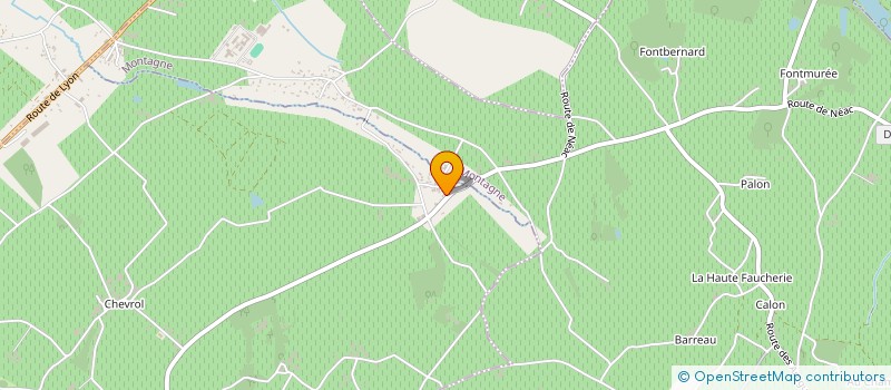 localisation de l'entreprise SCI L'ENCLOS DU MAS  NEAC