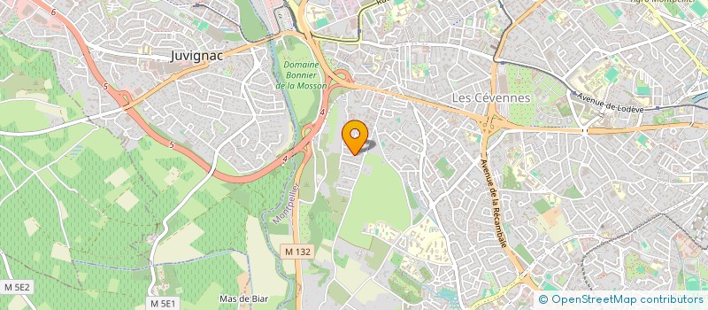 localisation de l'entreprise SCI L'ENFANT à MONTPELLIER