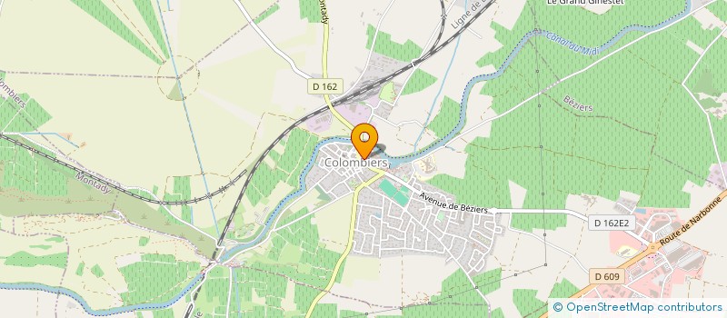 localisation de l'entreprise SCI L'ENFER à COLOMBIERS