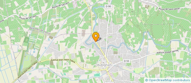 localisation de l'entreprise SCI L ENSOULEIADO  AUBIGNAN