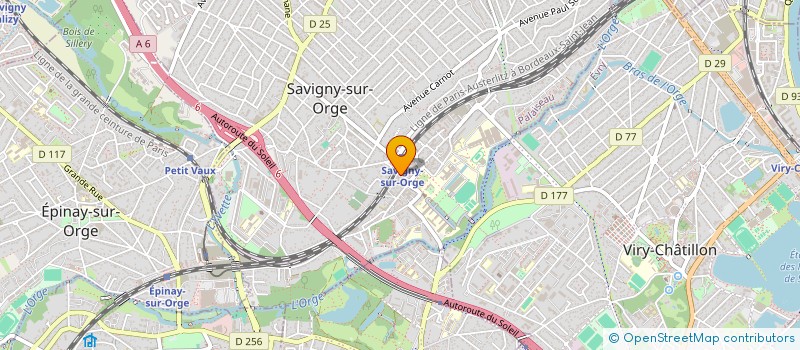 localisation de l'entreprise SCI L'ENTENTE  SAVIGNY-SUR-ORGE