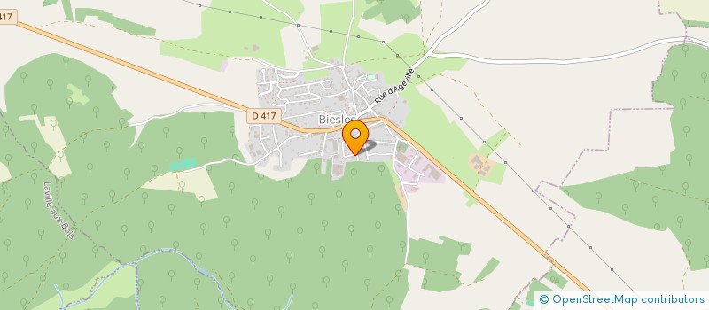 localisation de l'entreprise SCI L'ENTRE DEUX à BIESLES