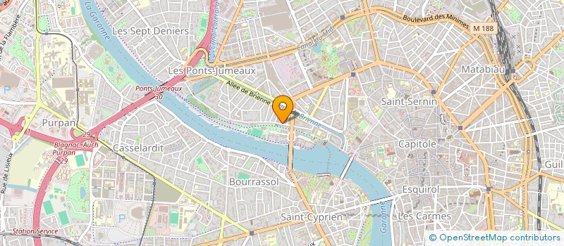 localisation de l'entreprise SCI L'ENTREPOT à TOULOUSE