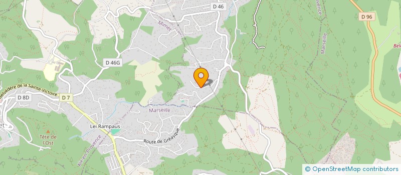 localisation de l'entreprise SCI L'ENTREPOT  GREASQUE