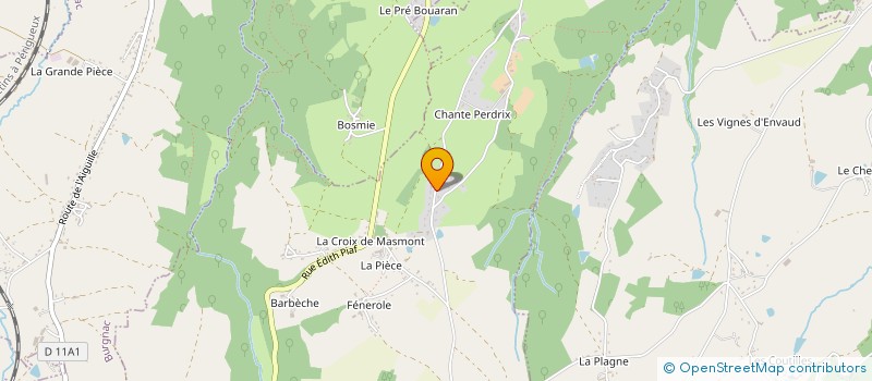 localisation de l'entreprise SCI L'ENTREPOTE à JOURGNAC