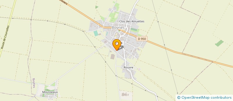 localisation de l'entreprise SCI L ENVOL à BOYNES