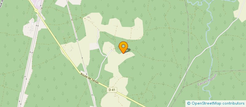 localisation de l'entreprise SCI  L'ENVOL  RION-DES-LANDES