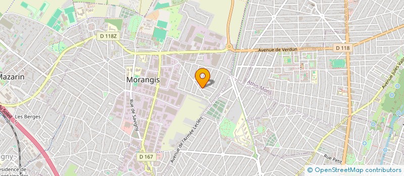 localisation de l'entreprise SCI L'ENVOL à MORANGIS