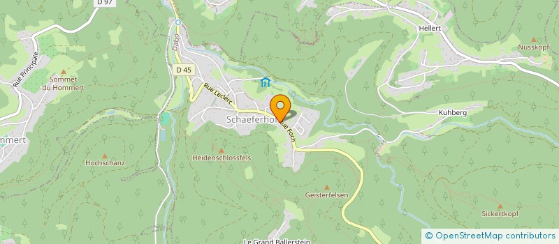 localisation de l'entreprise SCI L'ENVOL  DABO