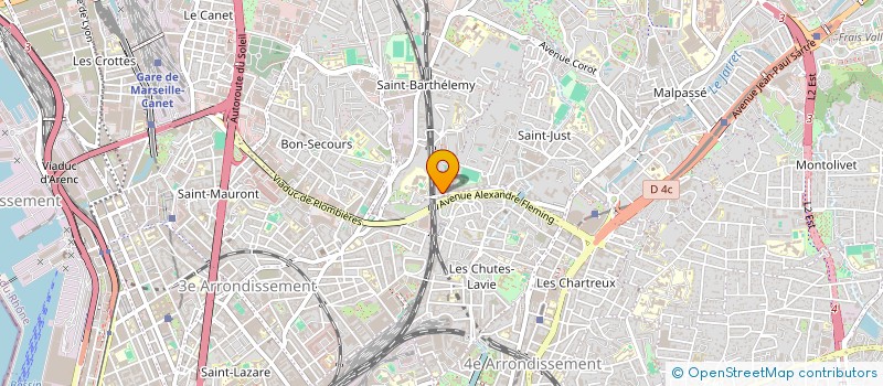 localisation de l'entreprise SCI L'ENVOL à MARSEILLE