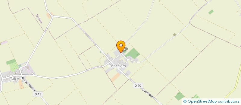 localisation de l'entreprise SCI L'EOLIENNE DU PERCHE  CONCRIERS