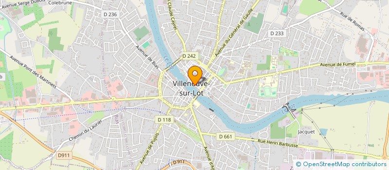 localisation de l'entreprise SCI L'EPERLVETTE ASSOCIEE  VILLENEUVE-SUR-LOT