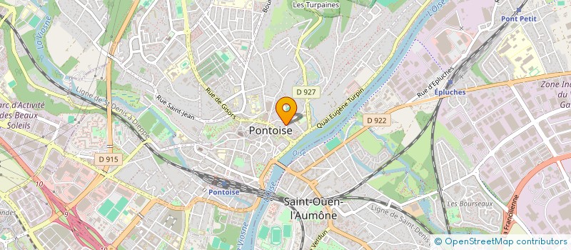 localisation de l'entreprise SCI L EPERON  PONTOISE