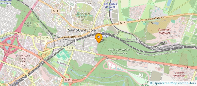 localisation de l'entreprise SCI L'EPI D'OR à VERSAILLES