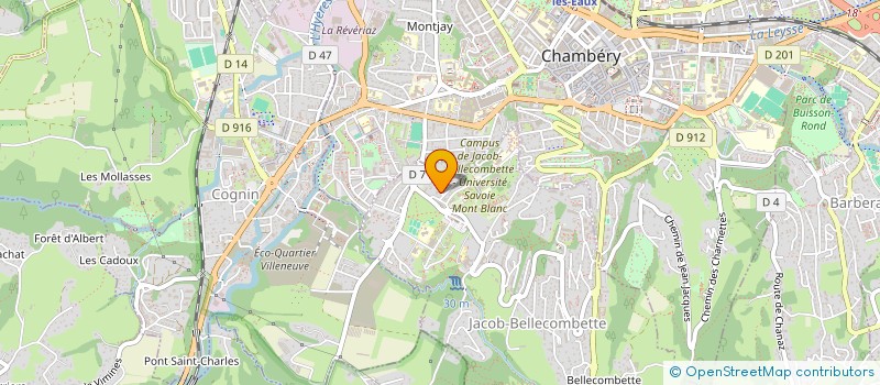 localisation de l'entreprise SCI L'EPIGLOTTE  JACOB-BELLECOMBETTE