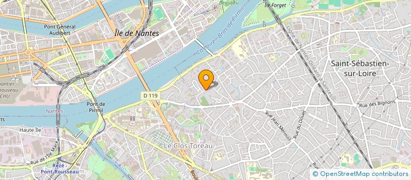 localisation de l'entreprise SCI L EPINE à SAINT-SEBASTIEN-SUR-LOIRE