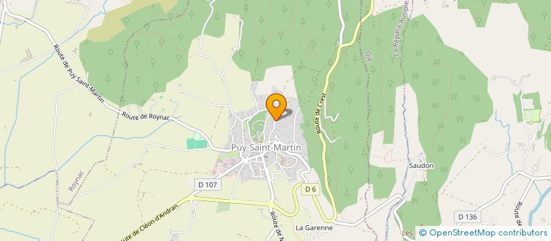 localisation de l'entreprise SCI L'EQUATEUR  PUY-SAINT-MARTIN