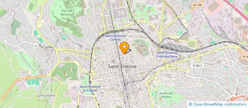 localisation de l'entreprise SCI L'EQUITE  SAINT-ETIENNE