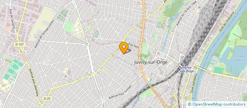 localisation de l'entreprise SCI L ERAUDIERE  JUVISY-SUR-ORGE