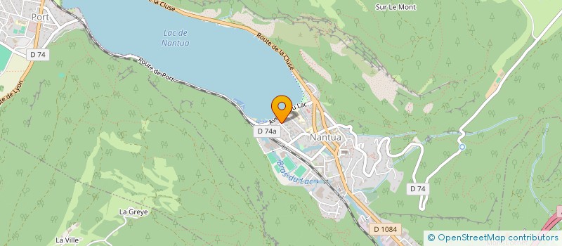 localisation de l'entreprise SCI L ERMINETTE à NANTUA