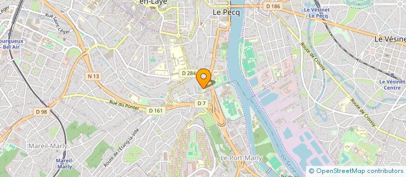 localisation de l'entreprise SCI L ERMIT  LE PECQ