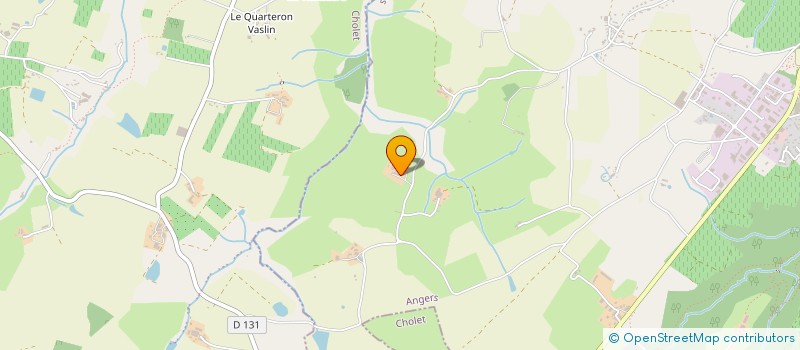 localisation de l'entreprise SCI L'ERMITAGE  CHAUDEFONDS-SUR-LAYON