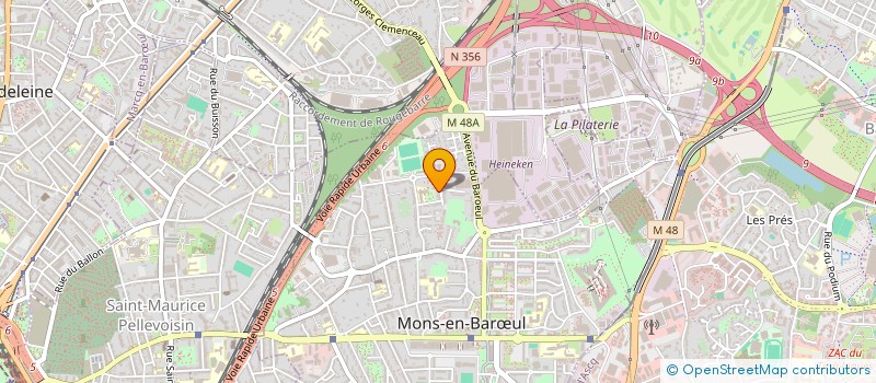 localisation de l'entreprise SCI L ERMITAGE  MONS-EN-BARUL