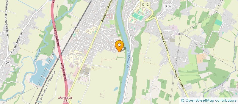 localisation de l'entreprise SCI L'ERMITAGE  MURET