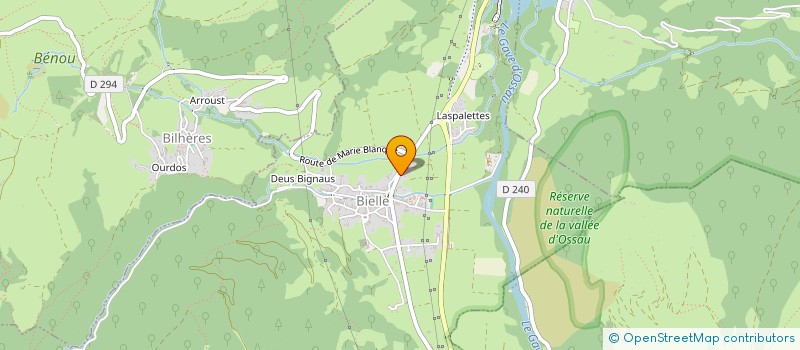 localisation de l'entreprise SCI L'ERMITAGE  BESCAT