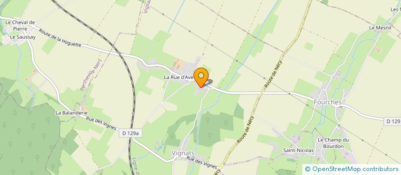 localisation de l'entreprise SCI L'ERMITAGE-GLATIGNY  SOULANGY