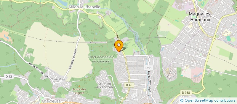 localisation de l'entreprise SCI L'ESCALADE  MILLEMONT