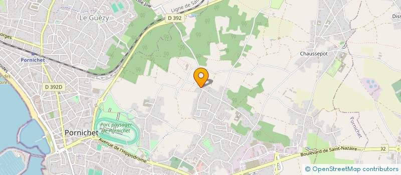 localisation de l'entreprise SCI L'ESCALE 1 à PORNICHET