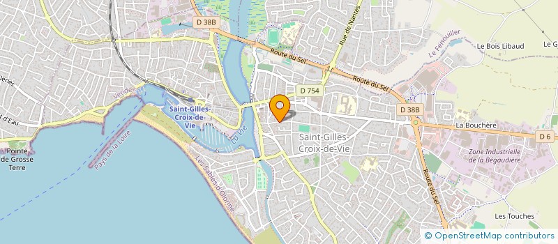 localisation de l'entreprise SCI L'ESCALE à SAINT-GILLES-CROIX-DE-VIE