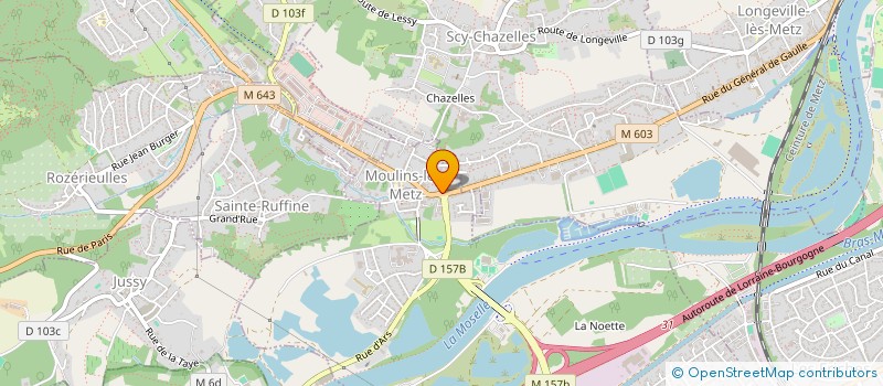 localisation de l'entreprise SCI L'ESCALE  LESSY