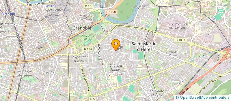 localisation de l'entreprise SCI L'ESCALE  GRENOBLE