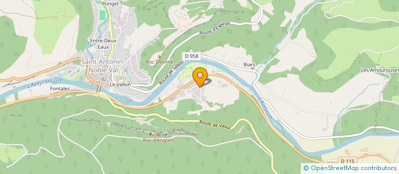 localisation de l'entreprise SCI L'ESCRIGNOL  SAINT-ANTONIN-NOBLE-VAL