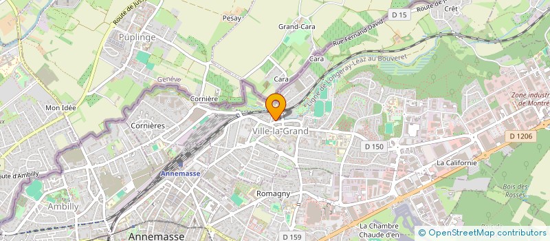 localisation de l'entreprise SCI L'ESKIS  VILLE-LA-GRAND