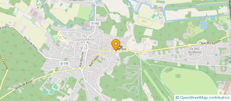 localisation de l'entreprise SCI L'ESPACE PRESENCE  GOUVIEUX