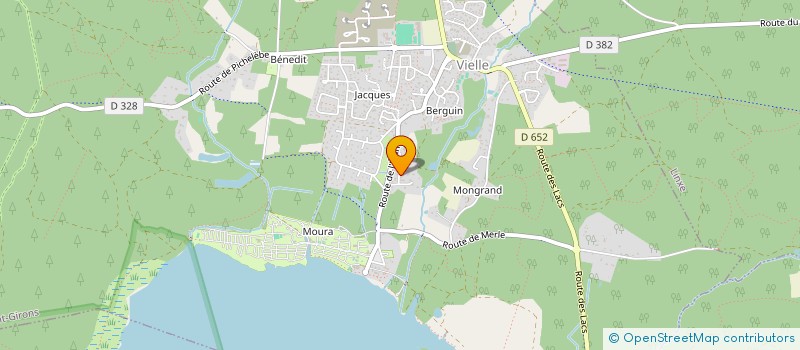 localisation de l'entreprise SCI L ESPADON à VIELLE-SAINT-GIRONS