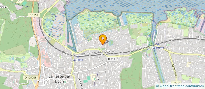 localisation de l'entreprise SCI L'ESPADON à LA TESTE-DE-BUCH