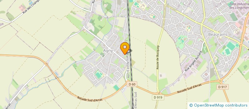 localisation de l'entreprise SCI L'ESPAGNE  AGNY